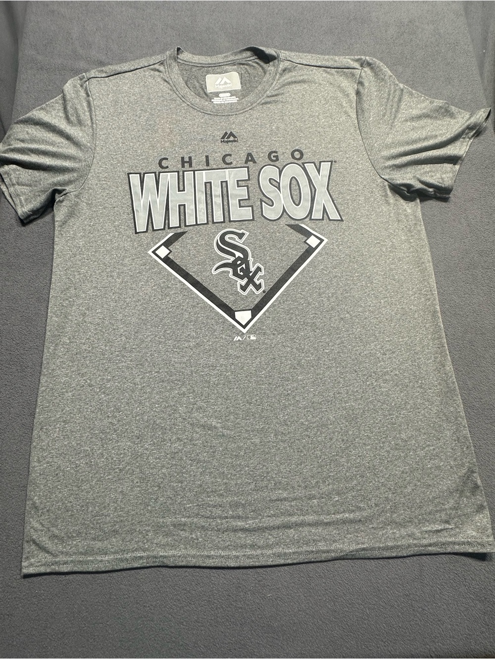 Majestic Chicago White Sox Gray Graphic Tee
